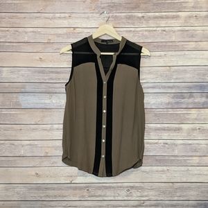 Ro & De Green and Black Tank size S